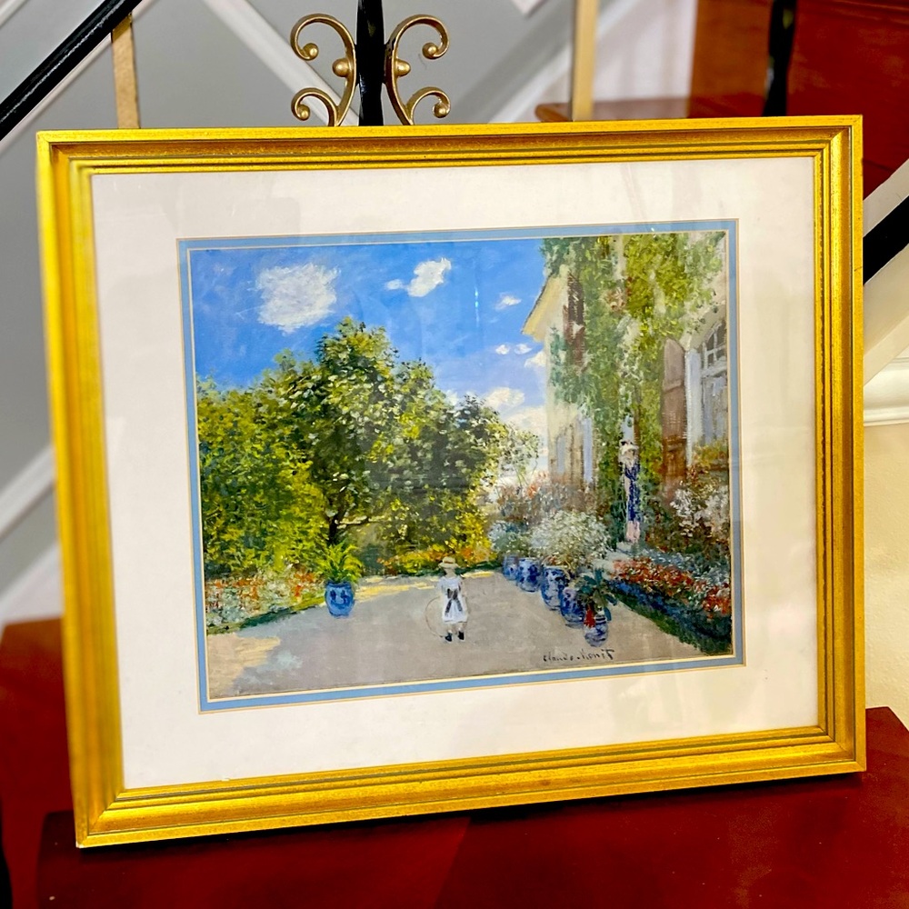 " Artist's House At Argenteuil, 1873 " by Claude Monet
